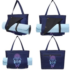 Yoga Mat Bag Yoga Bags and Carriers Fits All Your Stuff Yoga Tote Bag with Zi…