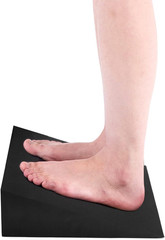 2 Pack Yoga Foam Wedge, 13″ EVA Foam Calf Stretch Slant Board for Lower Leg S…