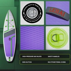 2024 new inflatable paddle board sup surfboard comes with all accessories stand