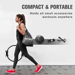 RitFit Pilates Ring Circle – 14 Inch Magic Fitness Circle for Toning Inner & Out