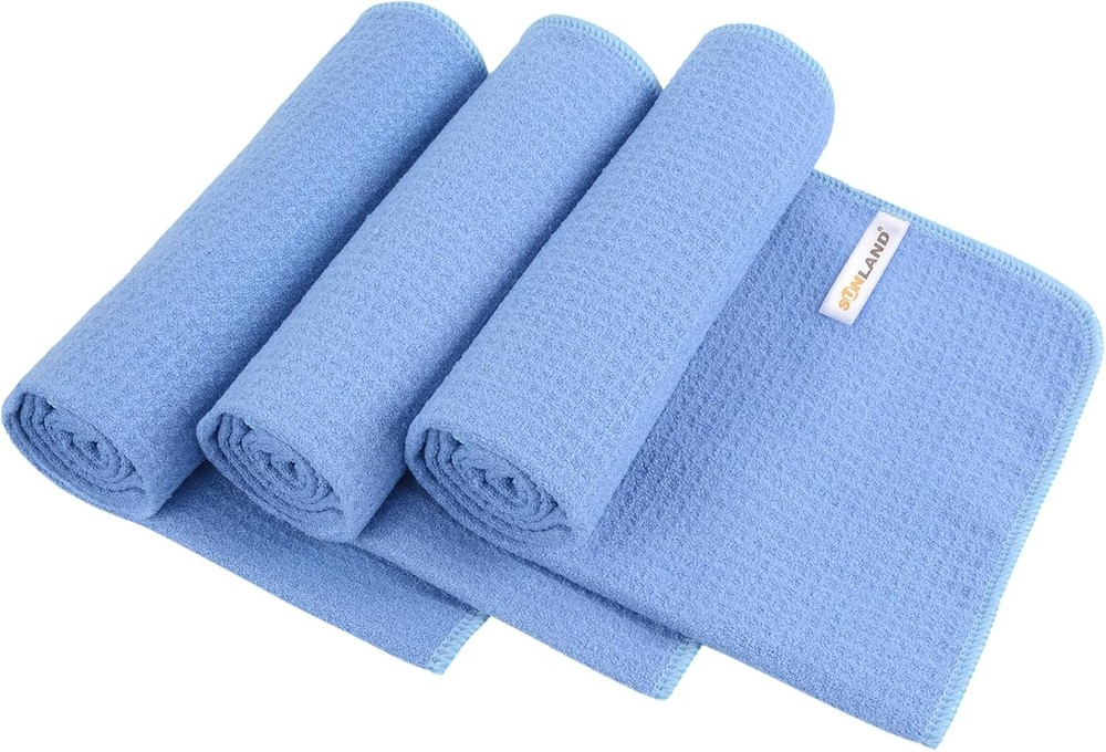 Microfiber Sports Workout Towels Fast Drying Fitness Sweat Towels for Men &