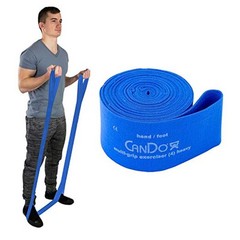 Multi-Grip 6 Foot Exercise Resistance Band with Hand/Foot Loops for Total