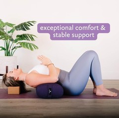 Standard Yoga Bolster (Plum)