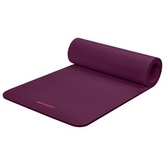 Retrospec Solana Yoga Mat 1/2″ Thick w/Nylon Strap for 1/2 inch, Boysenberry