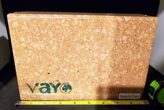 2 Voya Cork Yoga Blocks and Strap