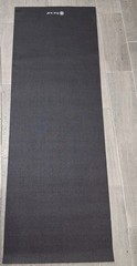 Gaiam Non-Slip Foam Yoga Mat Black Rectangle for Unisex Adults