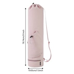 31 × 7.5 in Yoga Mat Storage Bag Accommodates Yoga Mats Up To 10mm Thick