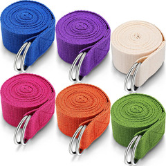 6 Pcs Yoga Strap for Stretching 8 Ft Yoga Exercise Adjustable Straps Bands with