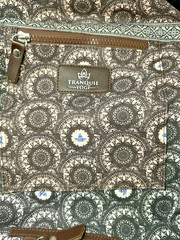 Tranquil Yogi Mat and Gym Bag – Patterned Duffle Bag with Zipper and Pockets