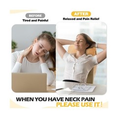 Colingmill 1 Pc Neck Pillow for Recliner Headrest Pillow Bone S… Fast USA SHIP