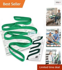 Lightweight Non-Elastic Stretching Strap – Ideal for Seniors & Rehabilitation