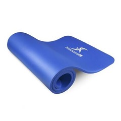 Extra Thick Yoga and Pilates Mat 1/2” (13mm) or 1″ (25mm), 71-inch 1/2″ Blue