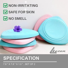 2 IN 1 Yoga Knee Pad Slider Core Gliding Discs Honeycomb Structure 2 PCS