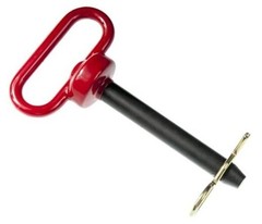 Double HH, 00113, Red Handled Hitchpin 1/2″ x 3-5/8″