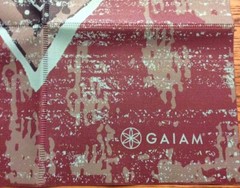 GAIAM Super Compact, Non-Slip, Foldable Yoga Mat 24” x 68” x 2mm NWOT