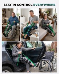 Lightweight Physical Therapy Stretching Strap – Safe for Seniors & All Ages