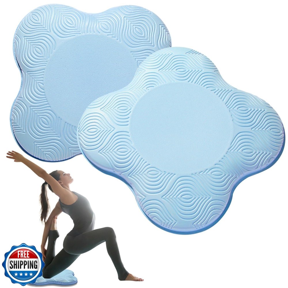 MBHKRRS 2 Pack Yoga Knee Pads Mat Set – Extra Thick Foam Kneeling Pad Cushion