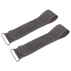 2 Pcs Nylon Elastic Foot Pedal Straps for Fitness Machines Home Gym Replacement