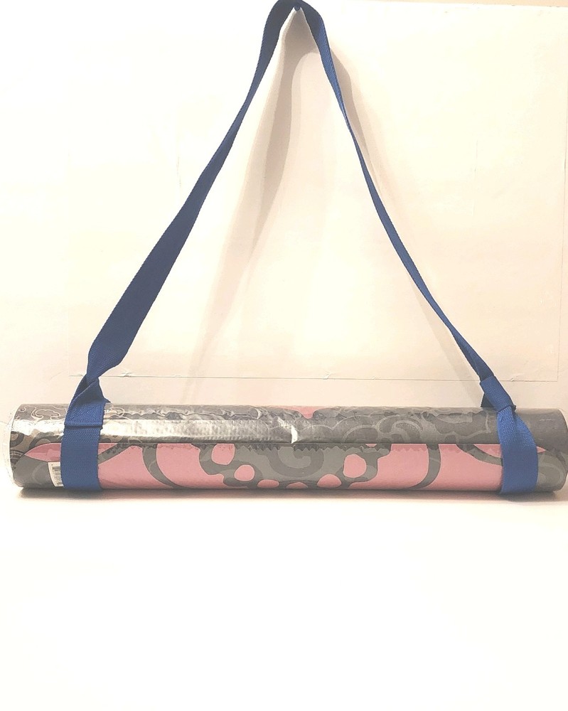 Yoga Strap Blue Cinch-Buckle 5ft
