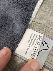 32″ by 16″ YoGorillaMats Microfiber Fitness Exercise Home Gym Towel Gray