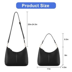 Keyli Small Shoulder Handbags for Women Mini Purse Waterproof Soft Leather Cr…