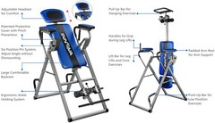 Innova ITP1000 12-in-1 Inversion Table with Power Tower Workout Station