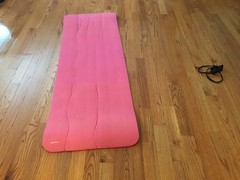 Amazon Basics Extra Thick Exercise Yoga Mat with Carrying Strap