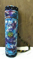 Yoga Bag Mat Mandala Carrier Shoulder Strap Bag Large Handmade Gym