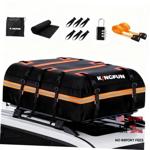 20 Cubic Feet Waterproof Car Luggage for Rooftop Cars