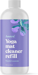 Yoga Mat Cleaner Spray Refill (Peaceful Lavender), 16 Fl Oz – Organic Essential