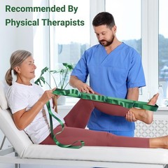 Stretch Strap With Loops For Physical Therapy, Yoga Straps For Stretching Wit…