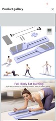 Pilates Board for Home Workout – Upgraded 7 in 1 Portable Pilates Reformer Set
