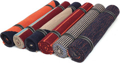 KD Yoga Rug Mat Convert Plastic Yoga Mat to Eco Friendly 100% Cotton Gripping wi