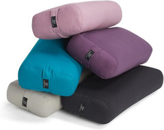 Premium Bolster, Soft & Supportive Meditation Pillow with Carry Handle, Lightwei