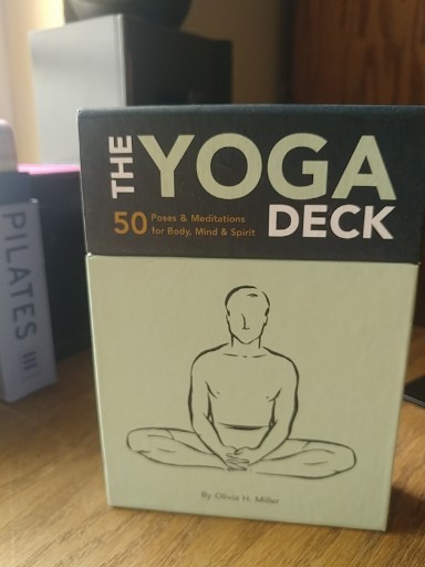 The Yoga Deck 50 Poses & Meditations Breathing By Olivia Miller 2001 Excellent