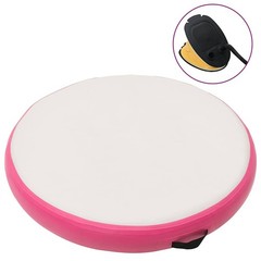 Gymnastics mat with pumps inflatable 100x100x15 cm PVC P