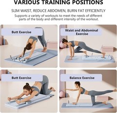 Umay Fitness Pilates Ab Core Trainer Multifunctional Foldable Workout Board