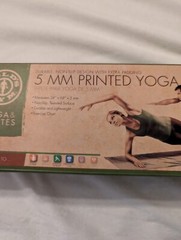 New Golds Gym Yoga Matt -5 MM Printed