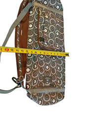 Tranquil Yogi Mat and Gym Bag – Patterned Duffle Bag with Zipper and Pockets