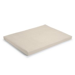 Zabuton Meditation Mat | Organic Cotton | Recycled Wool Fibre Filling Natural