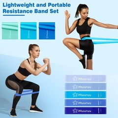 Pilates Ring Set, Essentials Kit for Home Workouts Women, 18-Pieces