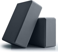 EVA Foam Yoga Blocks 9x6x3in Exercise Brick 2 Pack