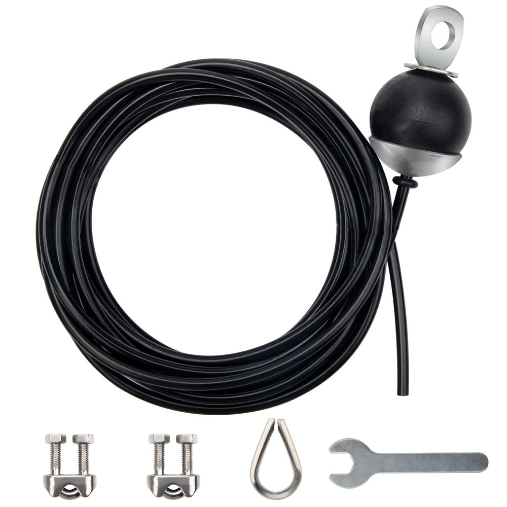 Fitness Pulley Cable 196 Inch, Adjustable Home Gym Cable Replacement for Pull…