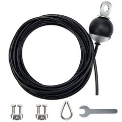 Fitness Pulley Cable 196 Inch, Adjustable Home Gym Cable Replacement for Pull…