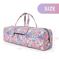 Large Yoga Mat Bag Carrier Wet Pocket Gym Tote For Women Fitness Exercise