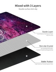 Printed Travel Yoga Mat-1/16 Inch Thick Non Slip Fitness Workout HaoHan-New