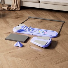 Pilates Board, 6 in 1 Reformer Set, Foldable All Rounder Smart Digital