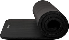 Retrospec Solana Yoga Mat 1/2″ & 1″ Thick w/ Nylon Strap for Men & Women – Non S