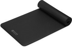 Thick 10mm Yoga Mat with Carrying Strap for Home & Gym Workouts