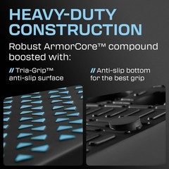 Squat Wedge Block Pair – Heel Elevated Squat Wedge for Deeper Squats, Heavy L…